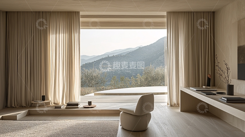 高清大图下载【趣麦麦图】极简主义室内设计
