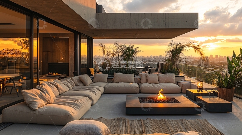 高清大图下载【趣麦麦图】豪华顶层公寓