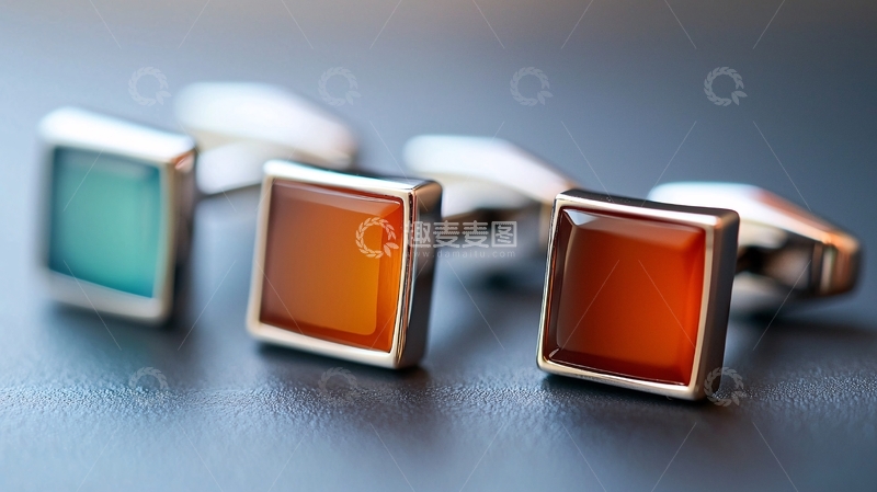 高清大图下载【趣麦麦图】男士袖扣