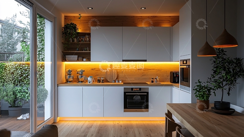 高清大图下载【趣麦麦图】厨房室内设计