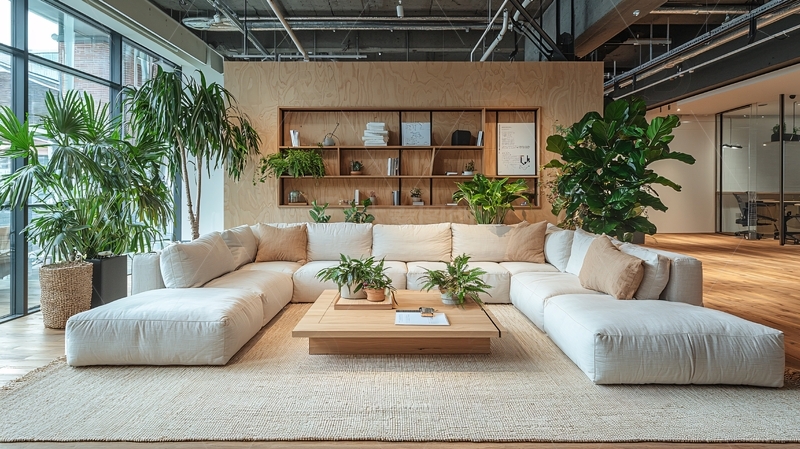 高清大图下载【趣麦麦图】现代简约风格休闲区