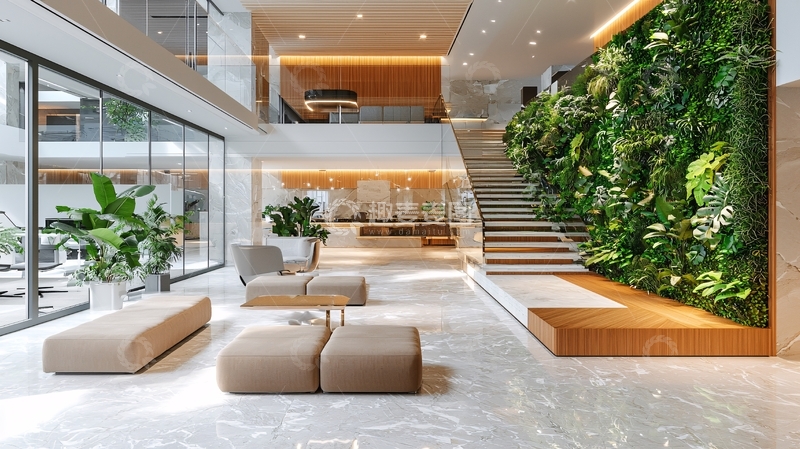 高清大图下载【趣麦麦图】现代简约风格别墅室内