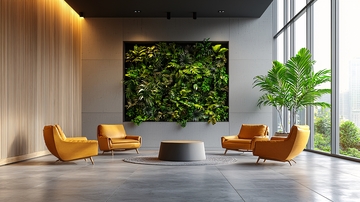 现代简约风格办公大堂