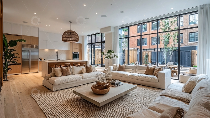 高清大图下载【趣麦麦图】现代简约风格客厅36