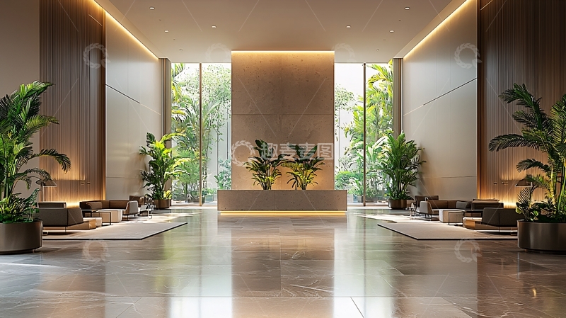 高清大图下载【趣麦麦图】豪华酒店大堂