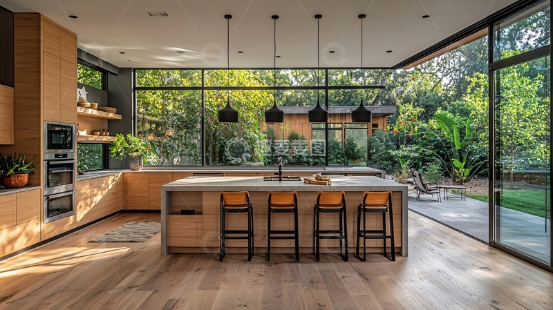 高清大图下载【趣麦麦图】现代厨房