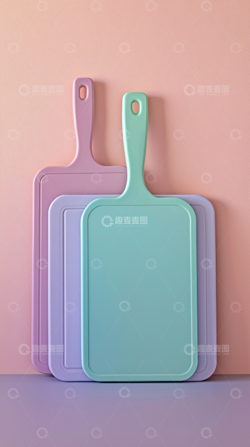 高清大图下载【趣麦麦图】粉色系砧板