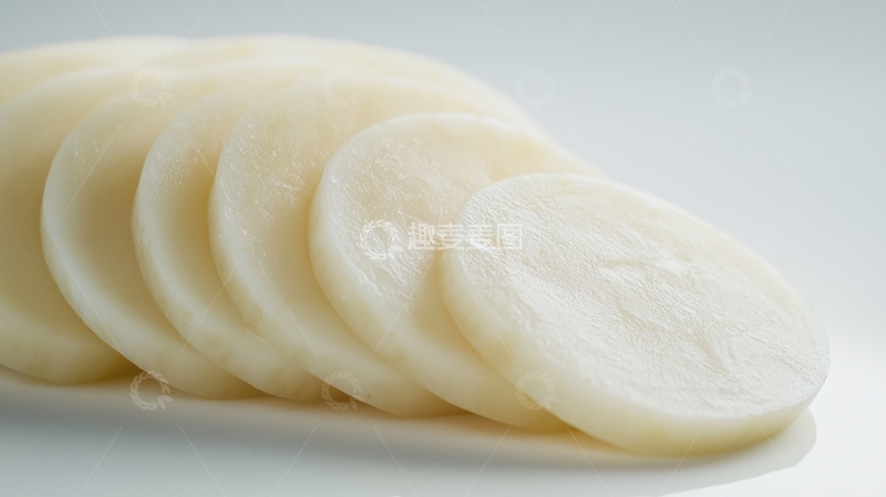 高清大图下载【趣麦麦图】白萝卜片