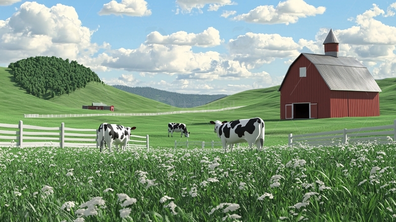 高清大图下载【趣麦麦图】田园风光174