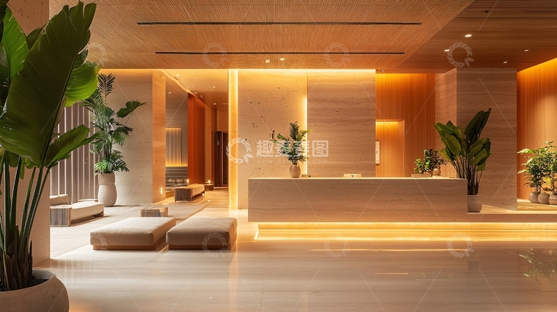高清大图下载【趣麦麦图】高端酒店大堂设计