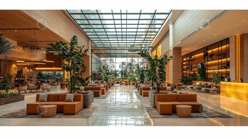 高清大图下载【趣麦麦图】酒店大堂