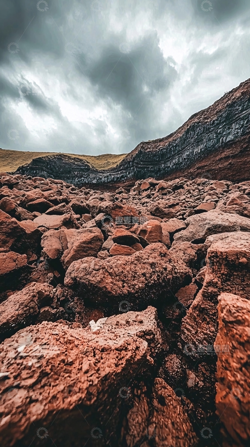 高清大图下载【趣麦麦图】红色岩石