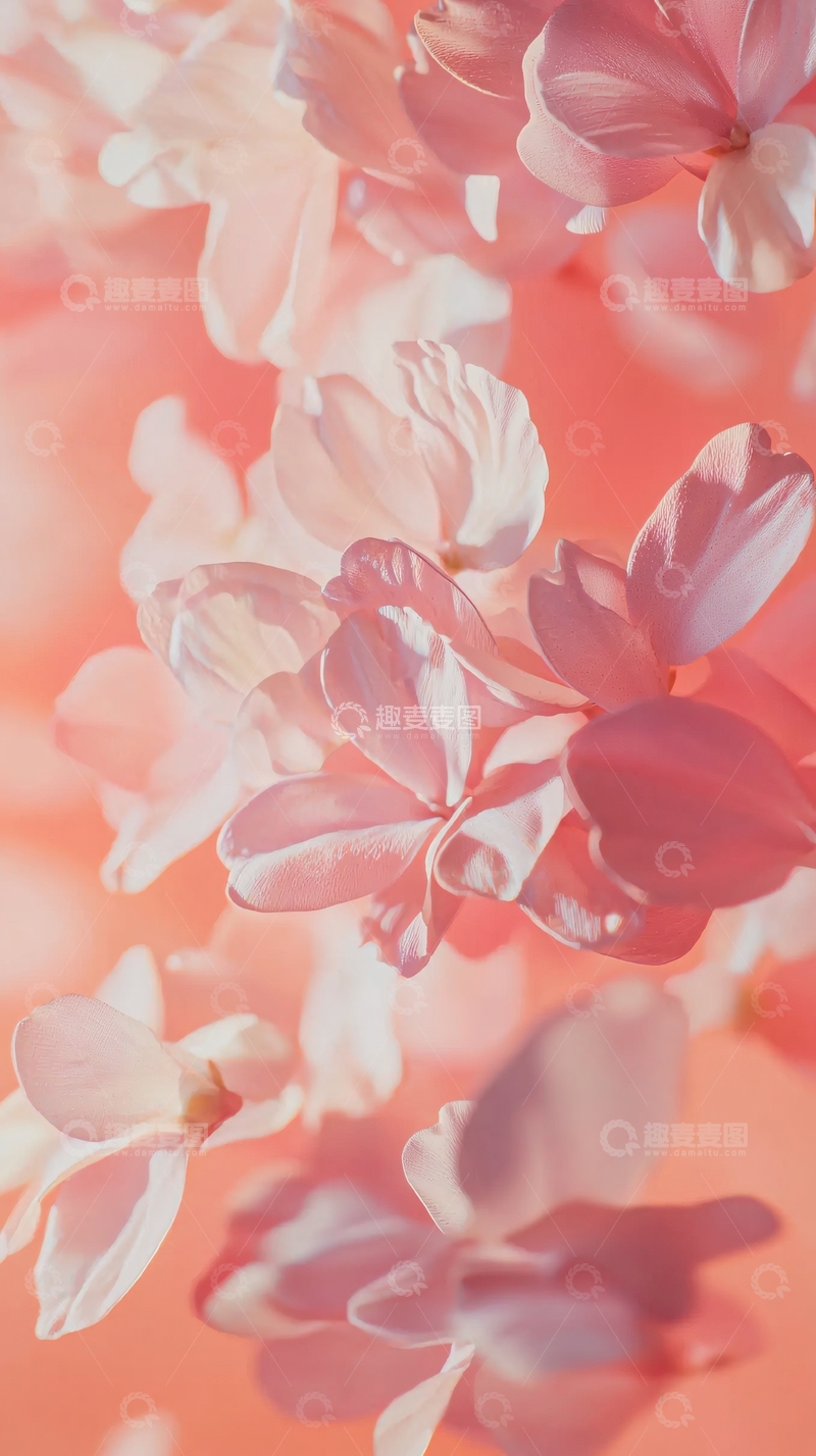 高清大图下载【趣麦麦图】粉色花朵