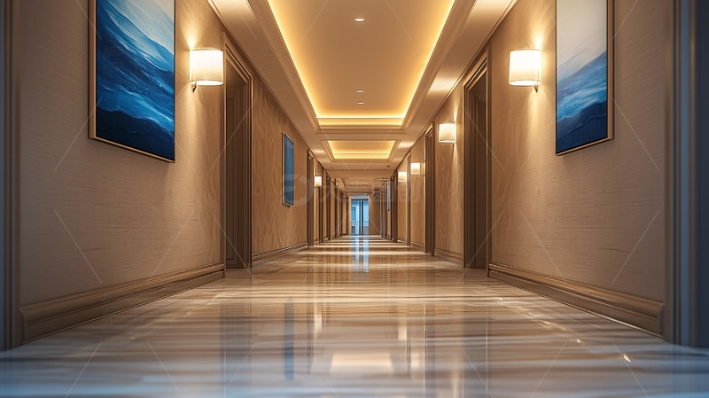 高清大图下载【趣麦麦图】高端酒店走廊