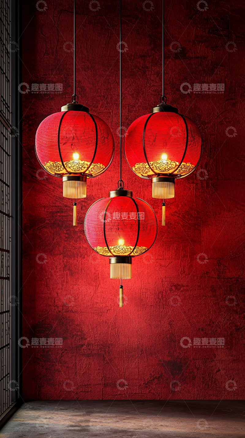 高清大图下载【趣麦麦图】红灯笼