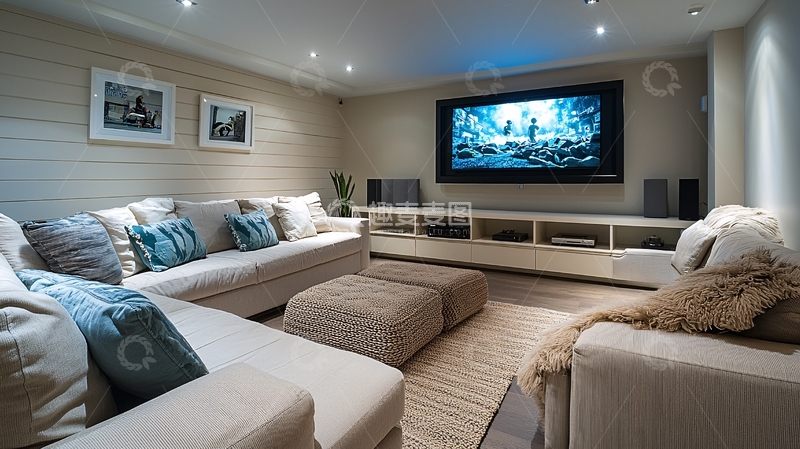 高清大图下载【趣麦麦图】温馨的客厅