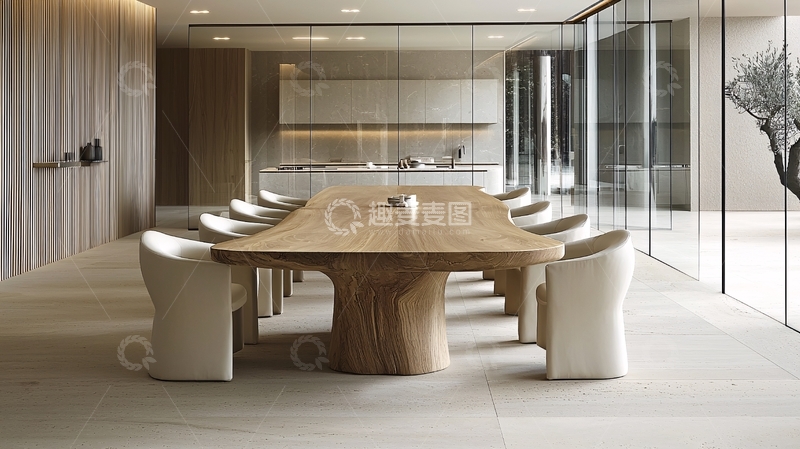 高清大图下载【趣麦麦图】极简主义餐厅