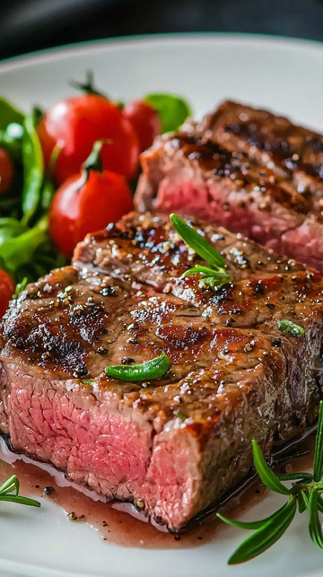 美味多汁烤牛排