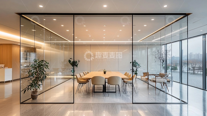 高清大图下载【趣麦麦图】现代简约会议室