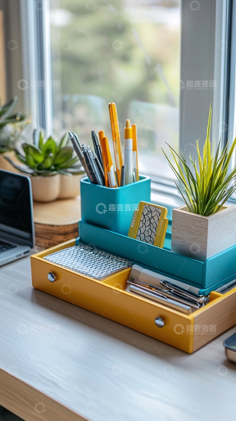 高清大图下载【趣麦麦图】桌面收纳盒