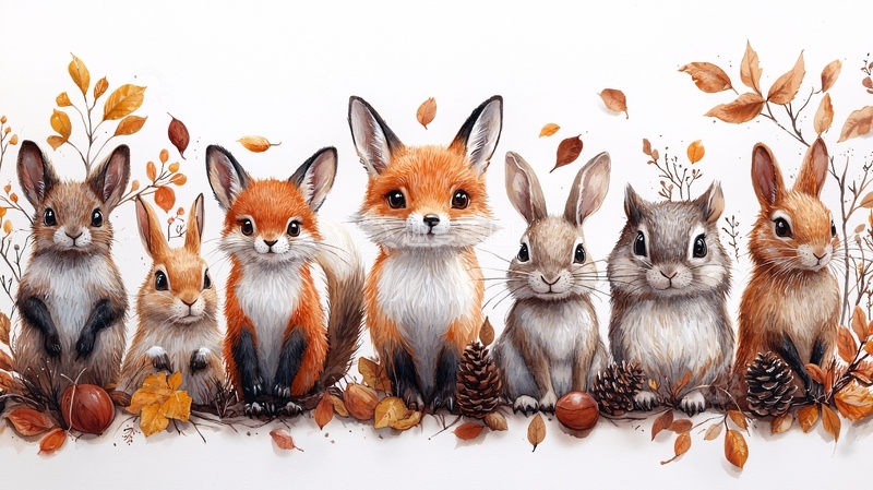 高清大图下载【趣麦麦图】秋天