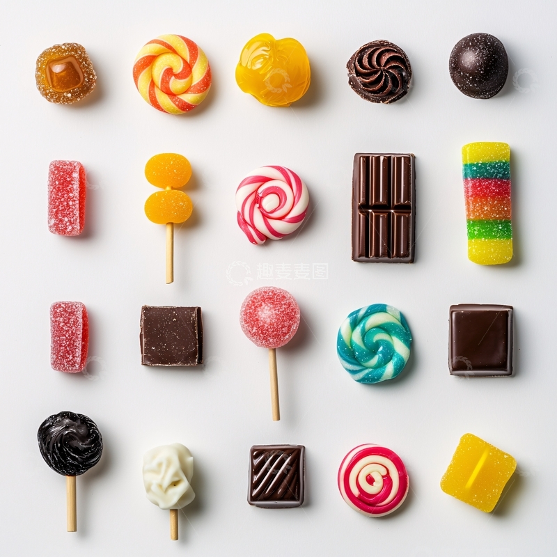 高清大图下载【趣麦麦图】彩色糖果