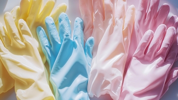 彩色一次性手套