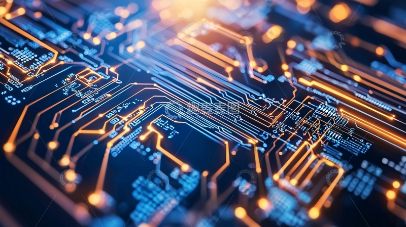 高清大图下载【趣麦麦图】电路板特写