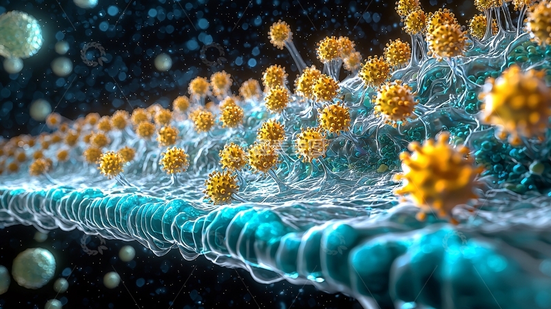 高清大图下载【趣麦麦图】微观视角下的微生物群落