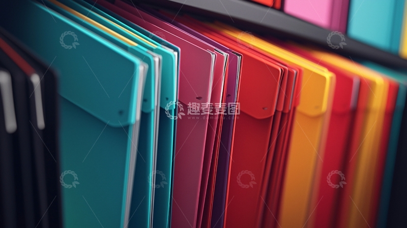 高清大图下载【趣麦麦图】彩色文件夹