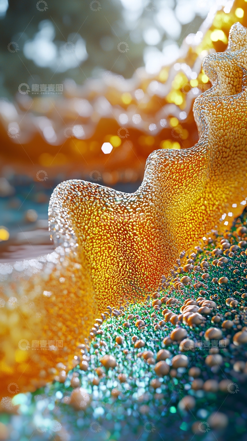 高清大图下载【趣麦麦图】流体质感抽象艺术