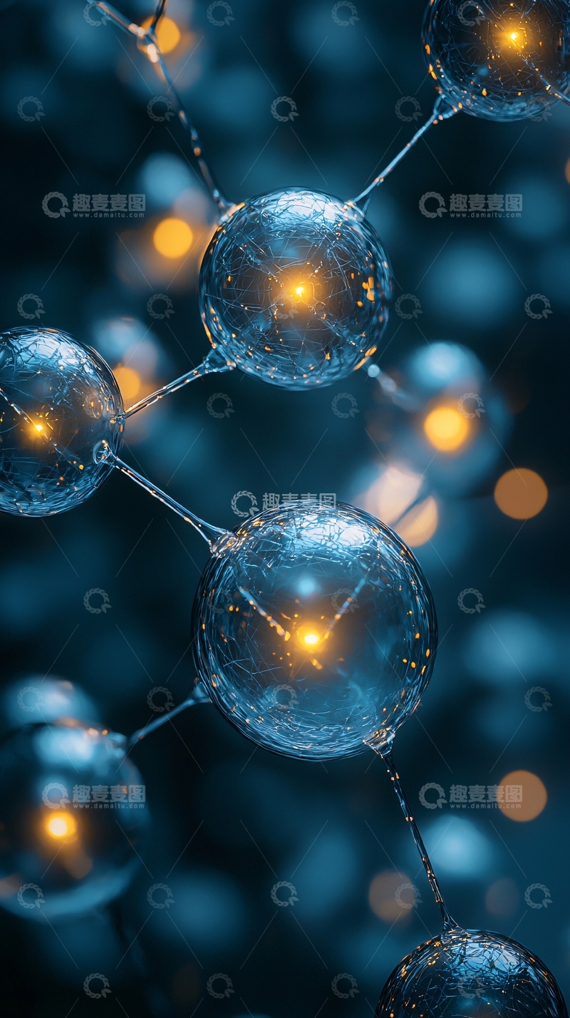 高清大图下载【趣麦麦图】分子结构