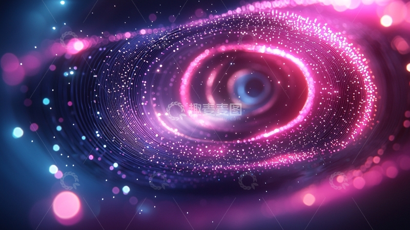 高清大图下载【趣麦麦图】绚丽星云漩涡