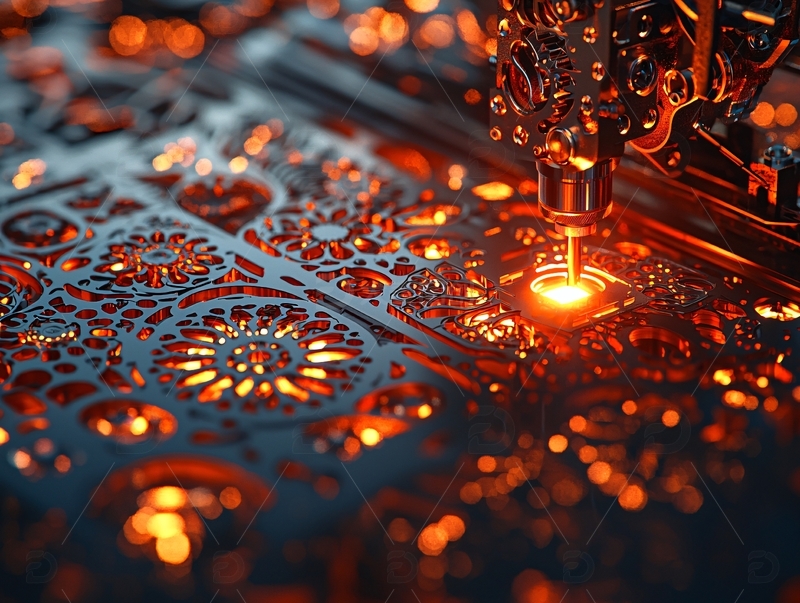 高清大图下载【趣麦麦图】精密机械零件