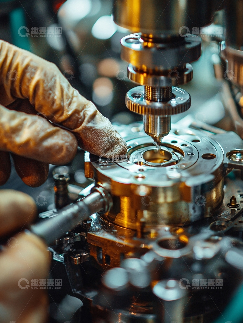 高清大图下载【趣麦麦图】精密机械加工