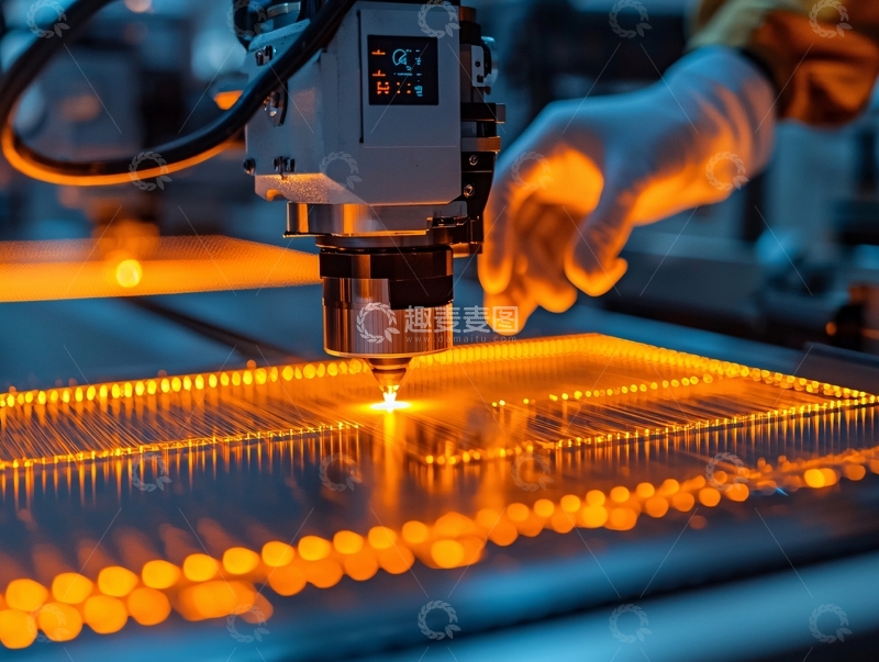 高清大图下载【趣麦麦图】精密激光切割