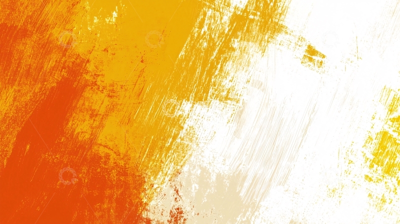 高清大图下载【趣麦麦图】橙黄白抽象涂鸦背景