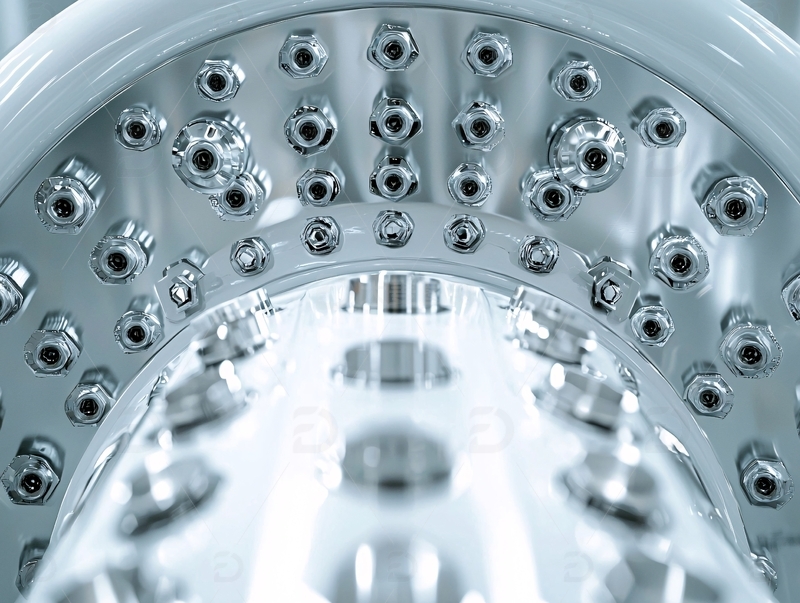 高清大图下载【趣麦麦图】金属圆盘螺栓特写