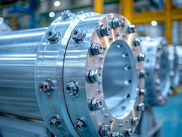 金属法兰管道工业零件