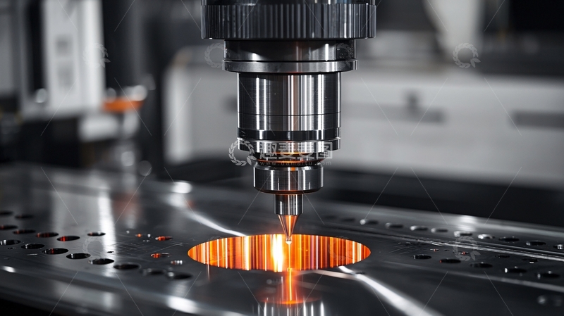 高清大图下载【趣麦麦图】金属切割过程