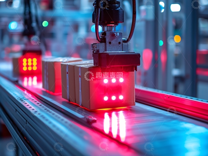 高清大图下载【趣麦麦图】自动化物流