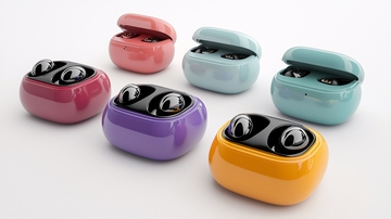 多彩便携式无线蓝牙耳机