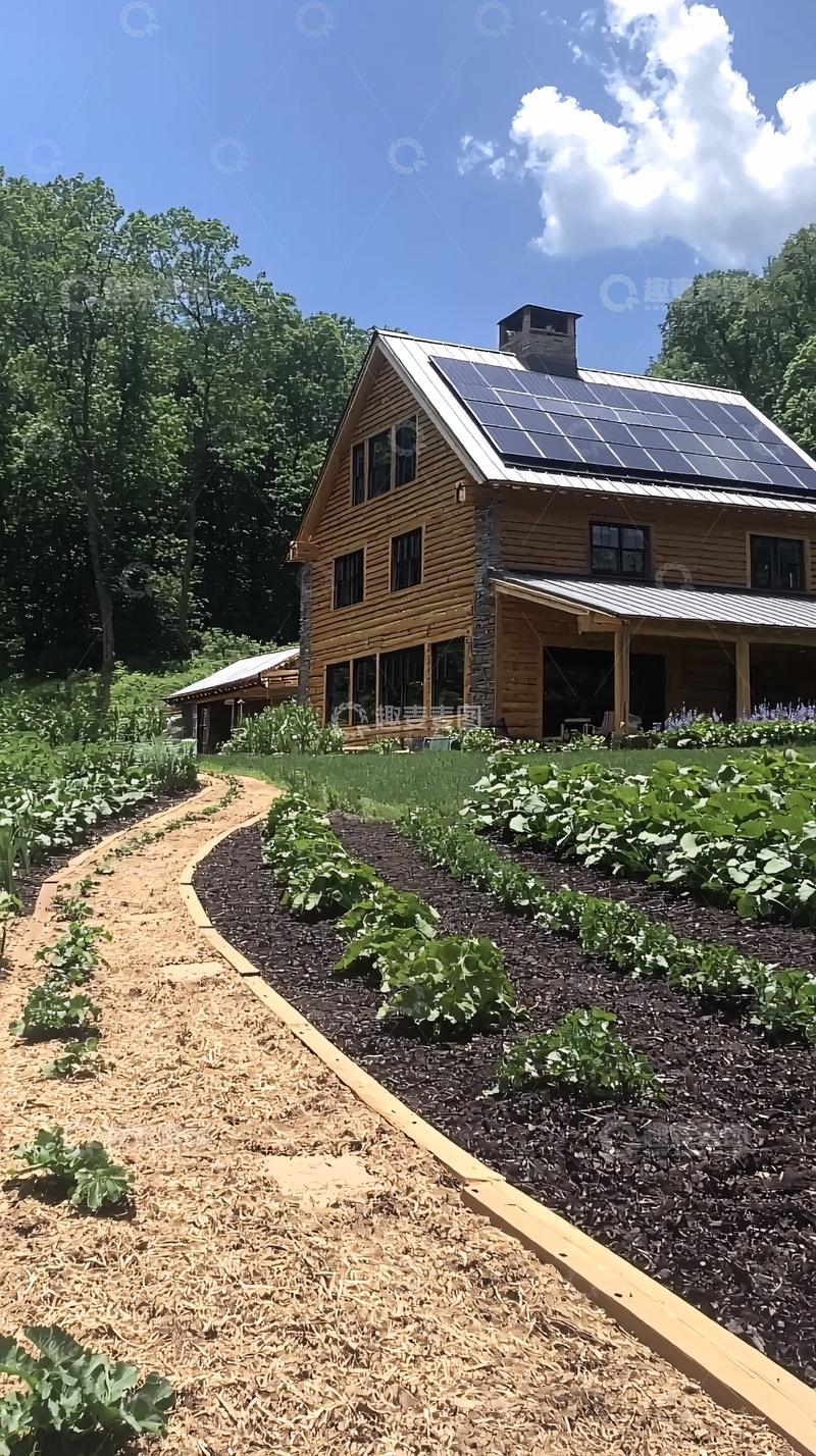 高清大图下载【趣麦麦图】乡村木屋