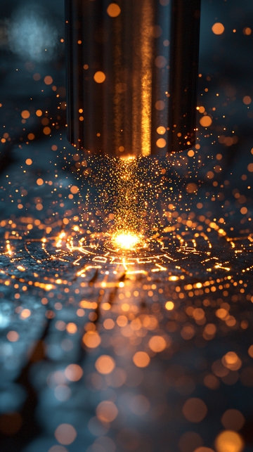 金属切割火花四溅