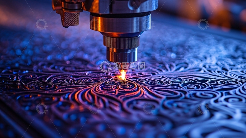 高清大图下载【趣麦麦图】激光切割机