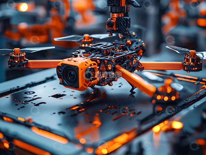 高清大图下载【趣麦麦图】高清工业无人机特写