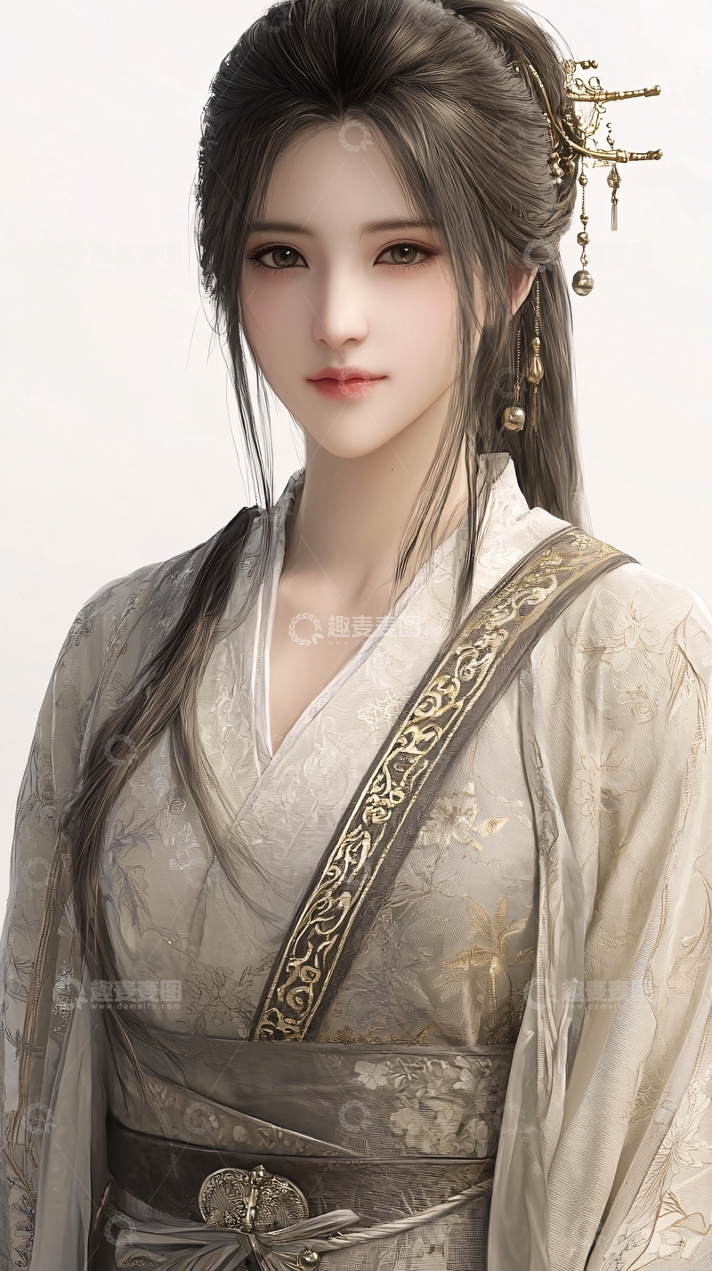 高清大图下载【趣麦麦图】古风美女