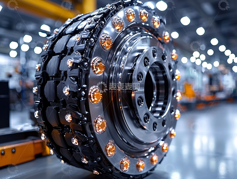 高清大图下载【趣麦麦图】机械工业组件