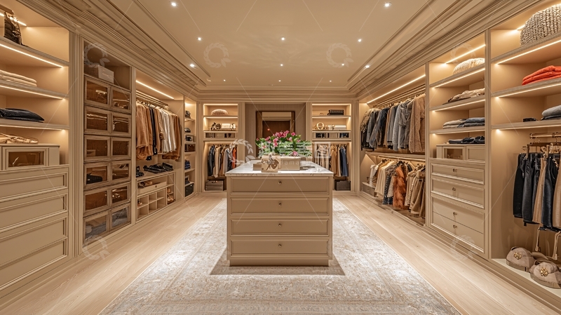 高清大图下载【趣麦麦图】高端定制衣帽间