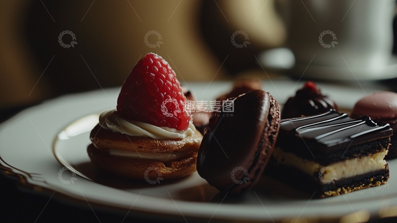 高清大图下载【趣麦麦图】精致甜点下午茶点心